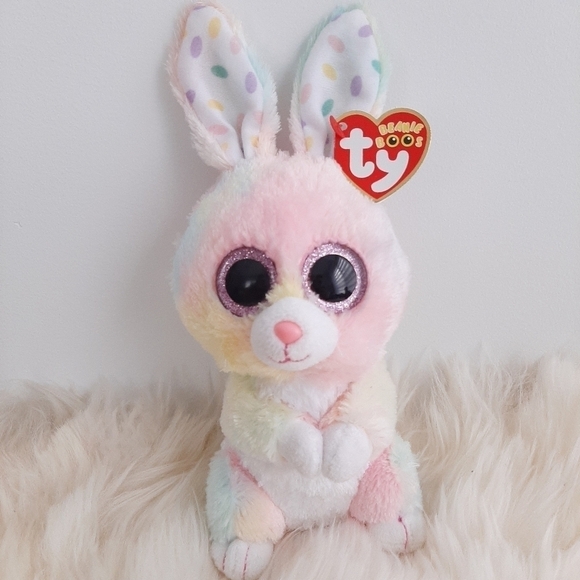 Ty Other - Ty Beanie Boos Bubby the Easter Bunny 6"